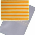 3D Lenticular Business Card Holder (Stripe - Yellow/Orange)